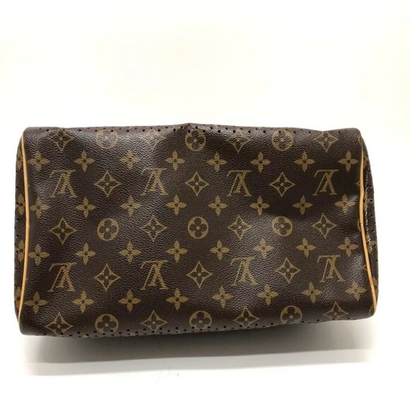 LOUIS VUITTON M95180 Monogram Perfo Speedy30 Hand Bag - Picture 6 of 15